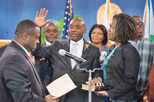 Miami-Dade County made history when Jean Monestime, became the first Haitian-American to serve on the Board of County Commissioners, and again when he took the oath as Chairman.  