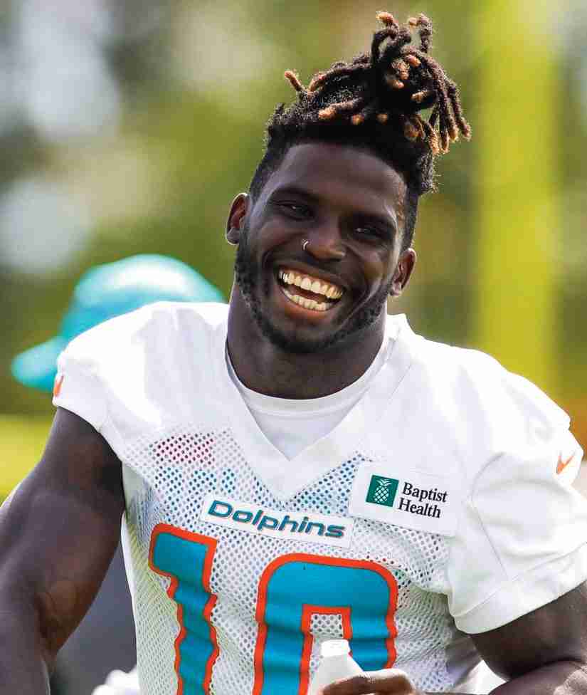Miami star receiver Tyreek Hill never lost faith in Patrick